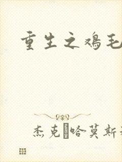 重生之鸡毛蒜皮