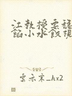 江教授要稳住肉馅小水饺视频