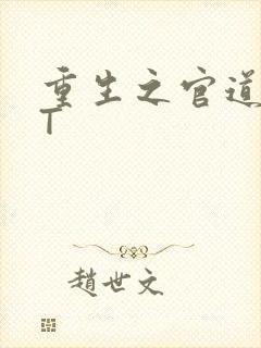 重生之官道TXT