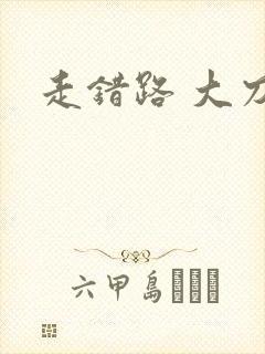 走错路 大刀滟