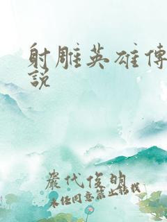 射雕英雄传 小说