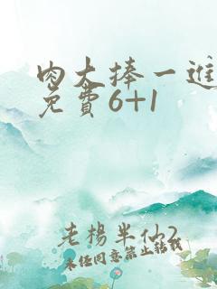 肉大捧一进一出免费6+1