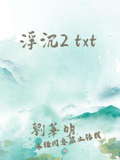 浮沉2 txt