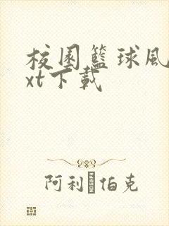 校园篮球风云txt下载