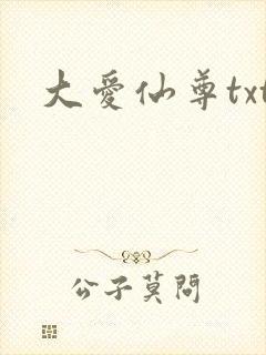 大爱仙尊txt
