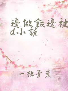 边做饭边被躁bd小说