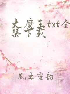 大魔王txt全集下载