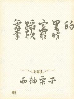 舞蹈室里的景色李欣罗晴