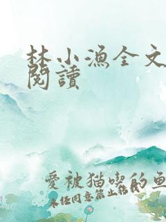 林小渔全文免费阅读