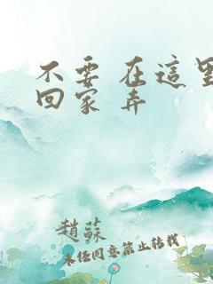 不要 在这里 回家 弄
