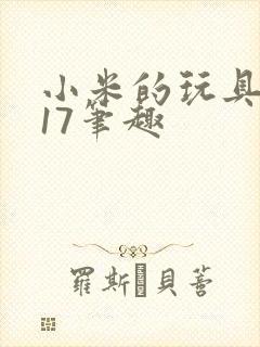 小米的玩具日记17笔趣