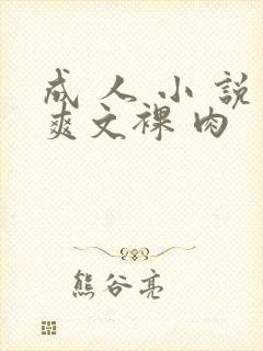 成 人 小 说爽文裸 肉