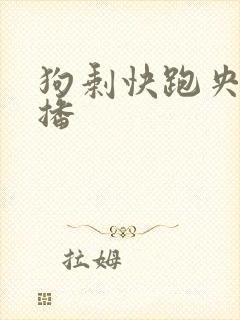 狗剩快跑央八首播