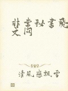 非常秘书飞速中文网