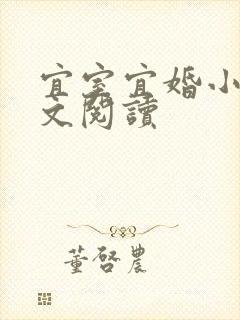 宜室宜婚小说全文阅读