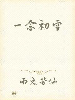 一念初雪