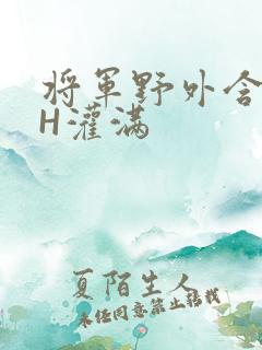 将军野外含公主H灌满