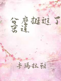 公么挺进了我的密道