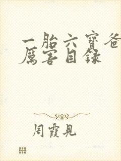 一胎六宝爸比好厉害目录