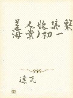 美人收集系统(海棠)初一