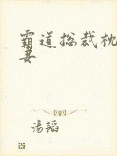 霸道总裁枕边前妻