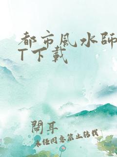 都市风水师TXT下载