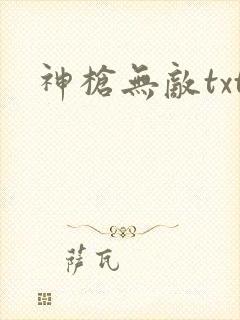 神枪无敌txt