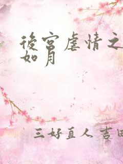 后宫虐情之冷妃如月