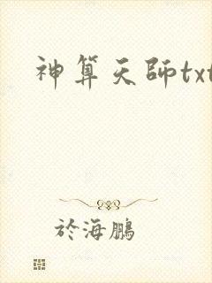 神算天师txt