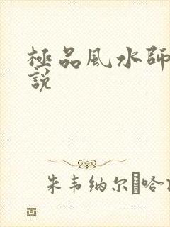 极品风水师 小说