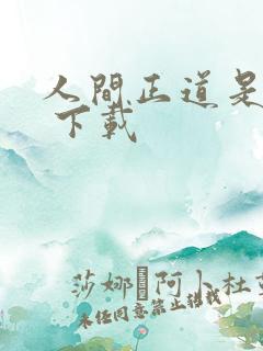 人间正道是沧桑 下载