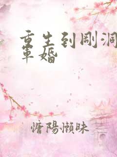 重生到刚洞房的军婚