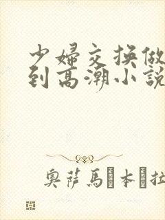 少妇交换做爰做到高潮小说