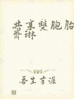 共享双胞胎齐娜齐琳