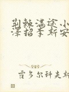 荆棘满途小说李泽招李斯安