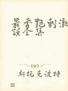 最香艳刺激的小说全集