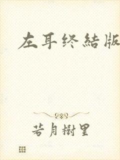 左耳终结版