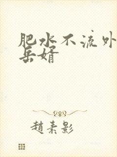 肥水不流外人田岳婿