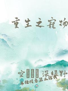 重生之宠物大师