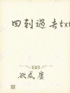 回到过去txt