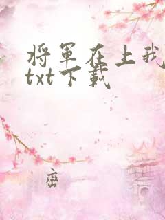 将军在上我在下txt下载