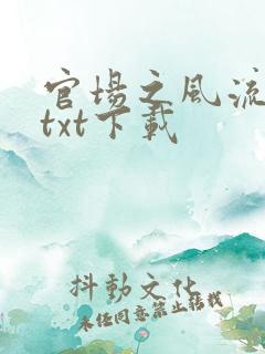 官场之风流人生txt下载