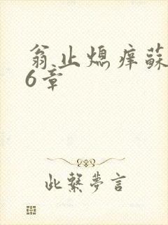 翁止熄痒苏钥第6章