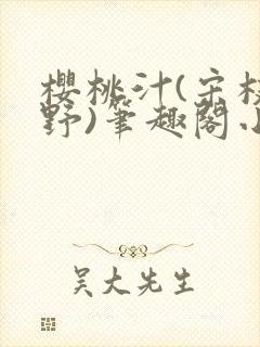 樱桃汁(宋枝江野)笔趣阁小说