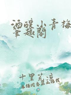 酒酿小青梅po笔趣阁