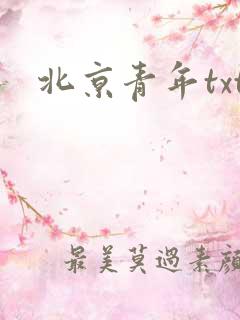 北京青年txt