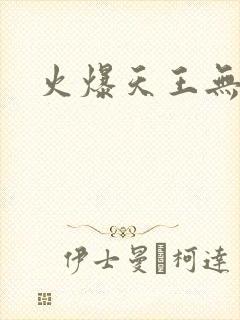 火爆天王无弹窗