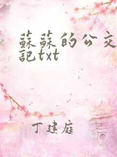 苏苏的公交车日记txt