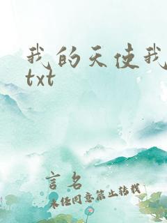 我的天使我的爱txt