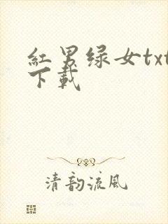 红男绿女txt下载